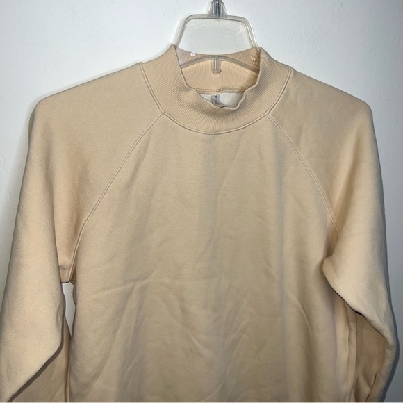 Fabletics James Long-Sleeve Pullover Butter Yellow Size Small - Picture 11 of 12